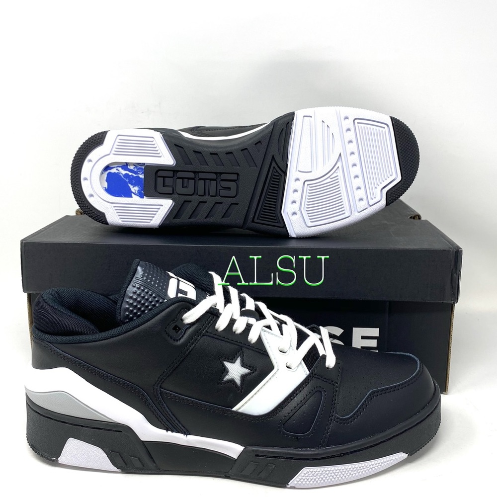 💖MEGA SALE💖Converse ERX 260 Low Leather Men’s Sneakers Black Size 9 165045C - Picture 2 of 11